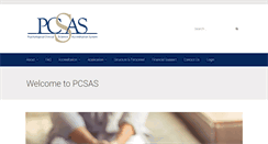 Desktop Screenshot of pcsas.org